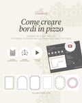 Bordi in Pizzo su Adobe Illustrator