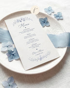 Menù Hydrangea Mockup