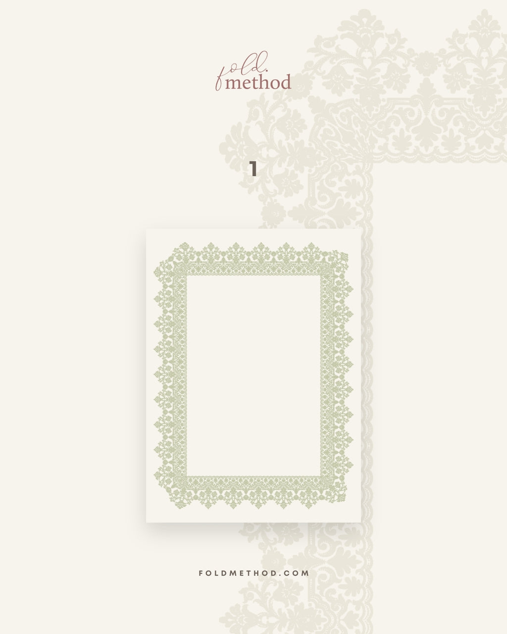 Bordi in Pizzo su Adobe Illustrator