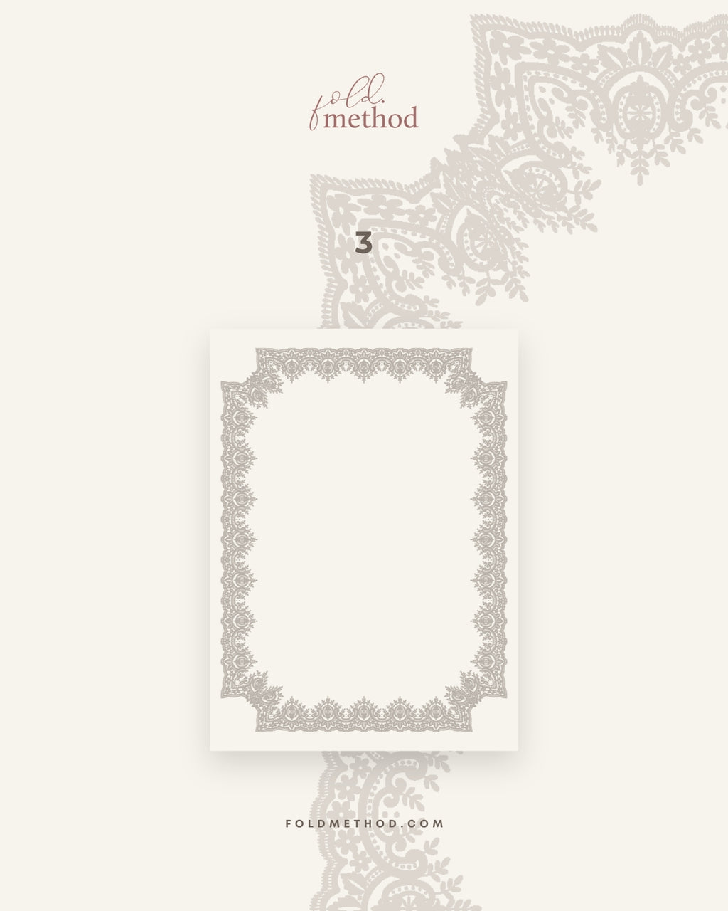 Bordi in Pizzo su Adobe Illustrator