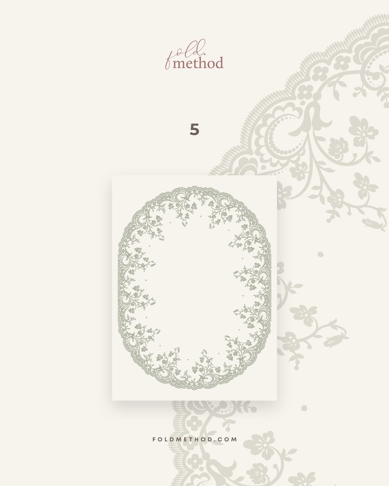 Bordi in Pizzo su Adobe Illustrator